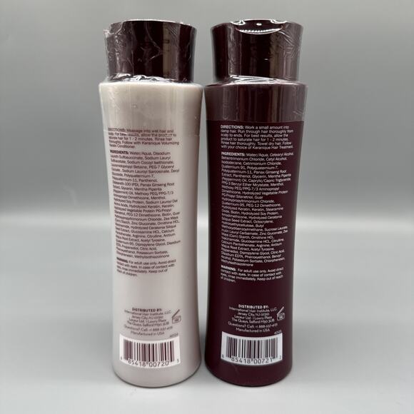 Keranique Scalp Stimulating Shampoo and Keratin Conditioner 12oz Sealed - Picture 2 of 8